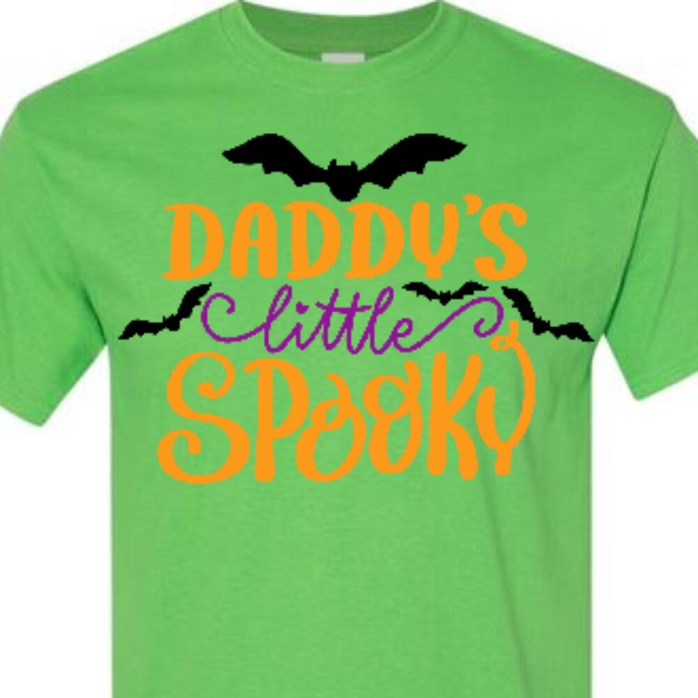 Halloween- Daddy's Little Spooky Graphic Tee